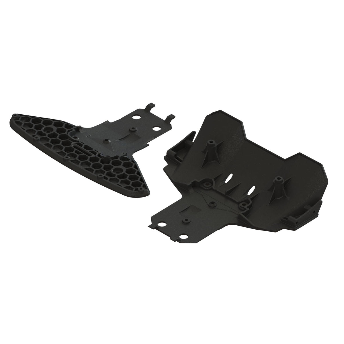 ARRMA 320585 Infraction Mega/Vendetta 3S BLX Lower Front Bumper & Rear Diffuser Set