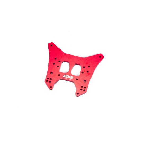ARRMA 320612 EXB Aluminum Rear Shock Tower (Red)