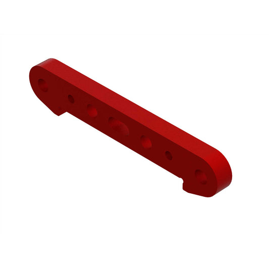 ARRMA 330557 8S BLX Aluminum Rear Suspension Mount (Red)