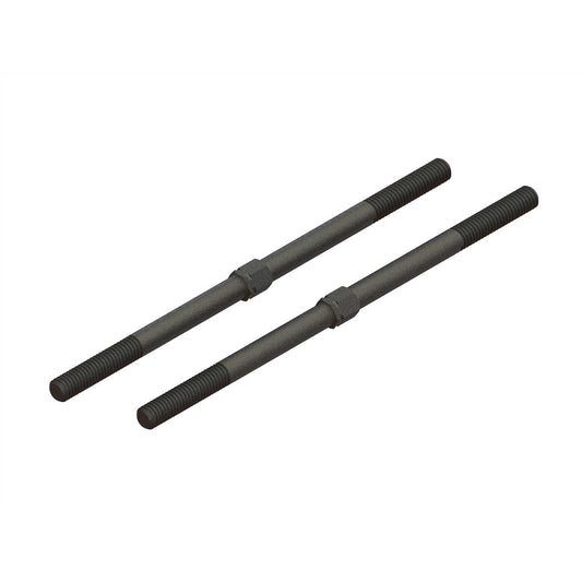 ARRMA 340156 Steel Turnbuckle M6x130mm (Black) (2)