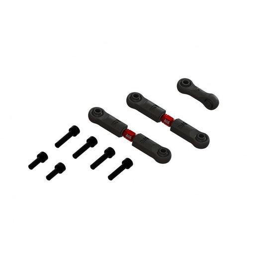 ARRMA 340217 Aluminum Adjustable Steering Links Set B (2pcs) - MOJAVE GROM