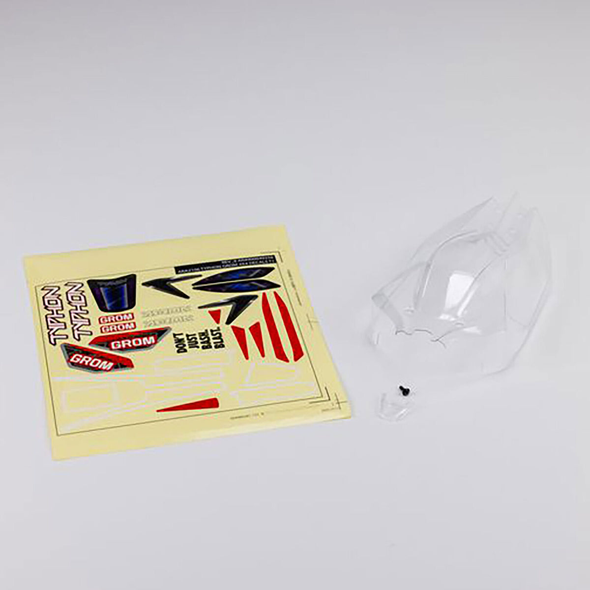 ARRMA 412007 TYPHON GROM Body (Clear)
