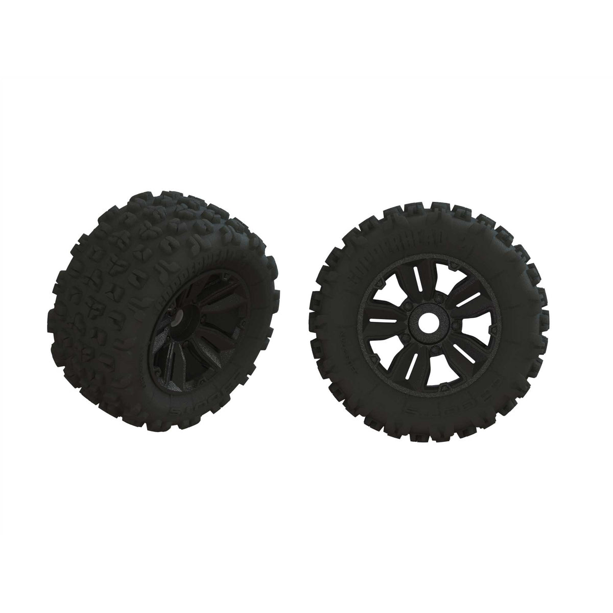ARRMA 550061 Kraton 8S Dboots "Copperhead2 SB MT" Pre-Mounted Tire (2)
