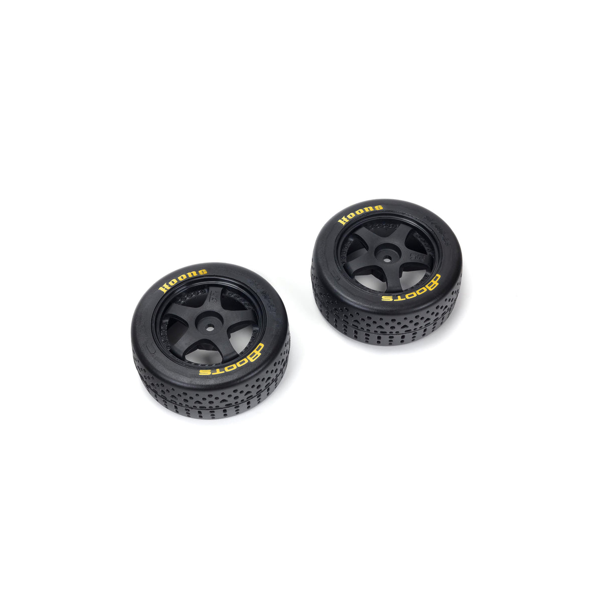 ARRMA 550094 DBoots Hoons 35/085 2.4 Belted 5-Spoke Pre-Mounted Tires (2) (Gold) w/14mm Hex