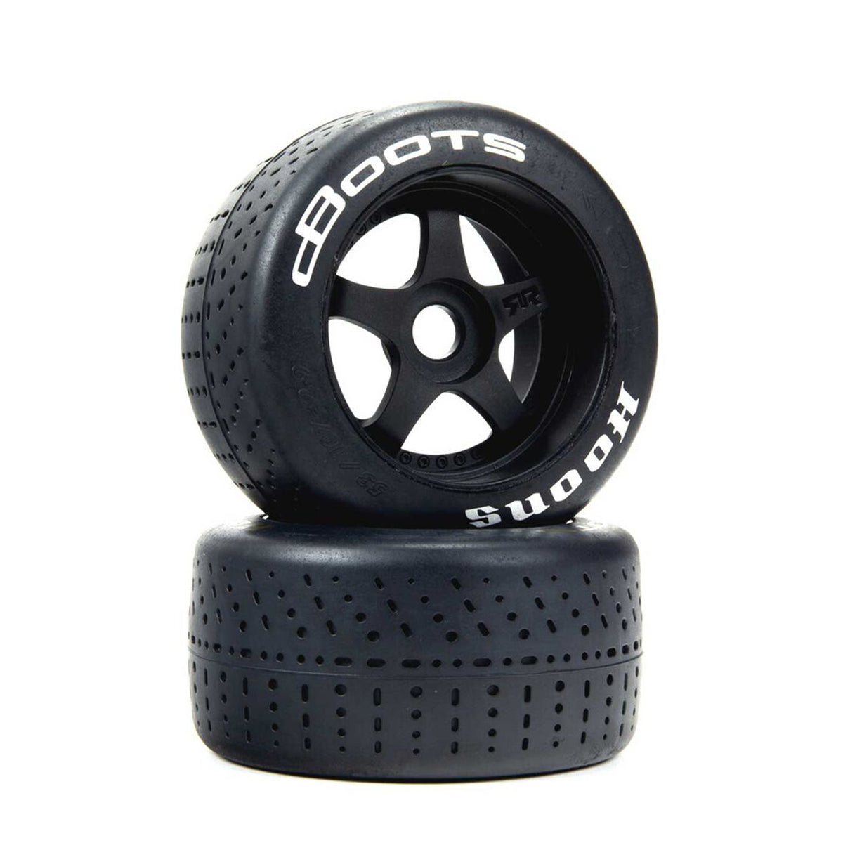 ARRMA 550103 dBoots Hoons 53/100 2.9 Tire Set Silver 5-Spoke (2)