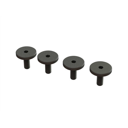 ARRMA 727308 Large Head Screw M3x8mm (4)