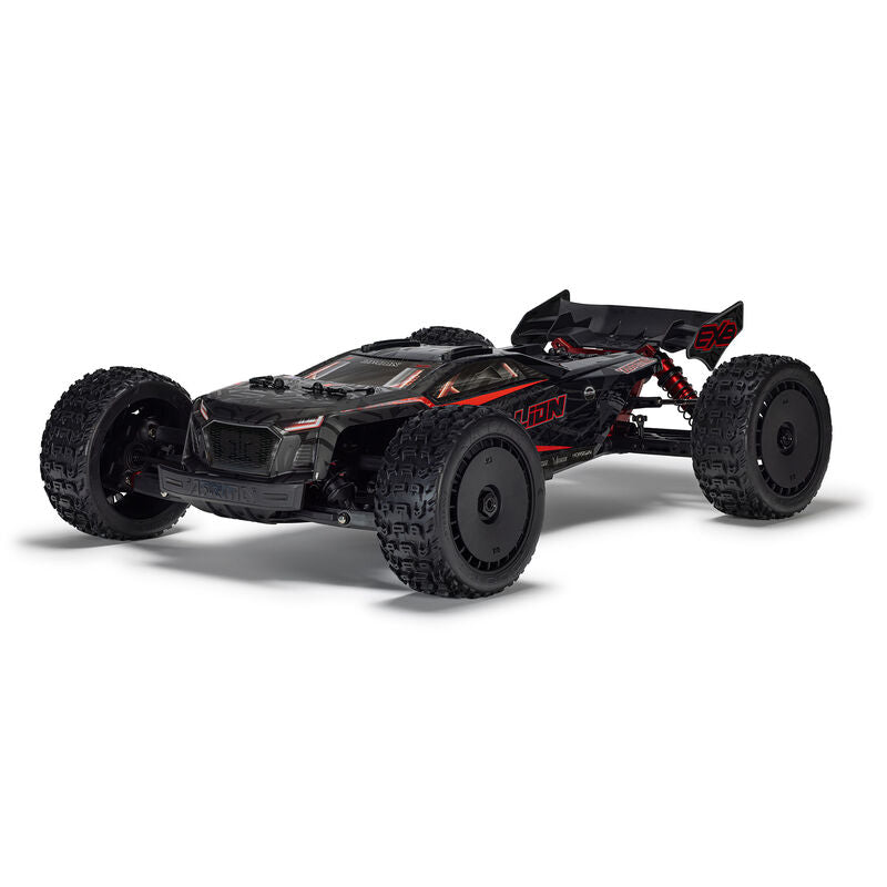 ARRMA 7707V6T1 1/7 Talion 4X4 6S EXB BLX Brushless V6 Speed Truck RTR (BLACK)