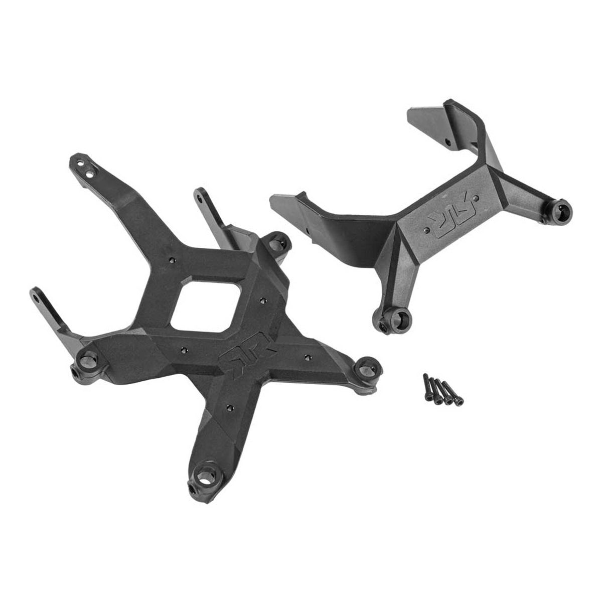 ARRMA 320361 1/10 Front Rear Body Mount Set: BIG ROCK