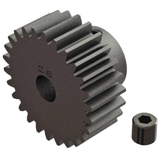 ARRMA 310877 Steel 0.8 Mod Pinion Gear (26T)