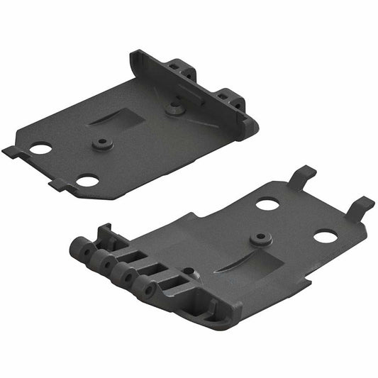 ARRMA 320419 4x4 Senton Mega F/R Lower Skid Plate (2)