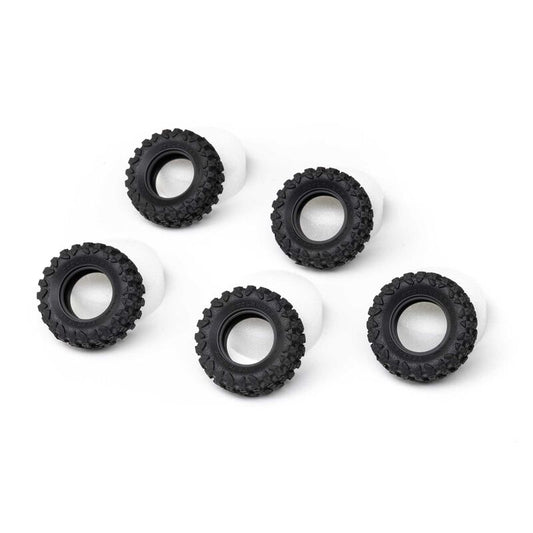 Axial 3315 Tires & Foam (5), Geolandar XMT: SCX30