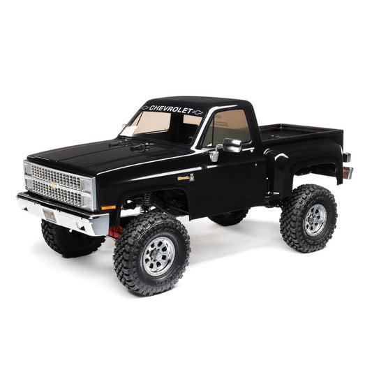 Axial 03030T2 SCX10 III 1982 Chevy K10 "Base Camp" RTR 4WD Rock Crawler (Black) w/2.4GHz Radio