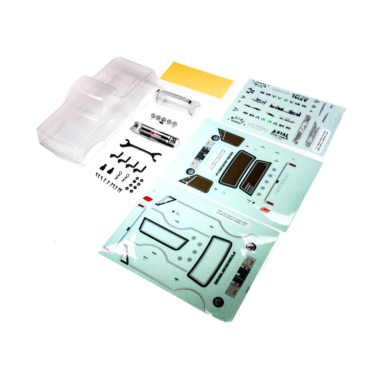 Axial 200001 SCX24 1967 Chevy C10 Pre-Cut Body (Clear)