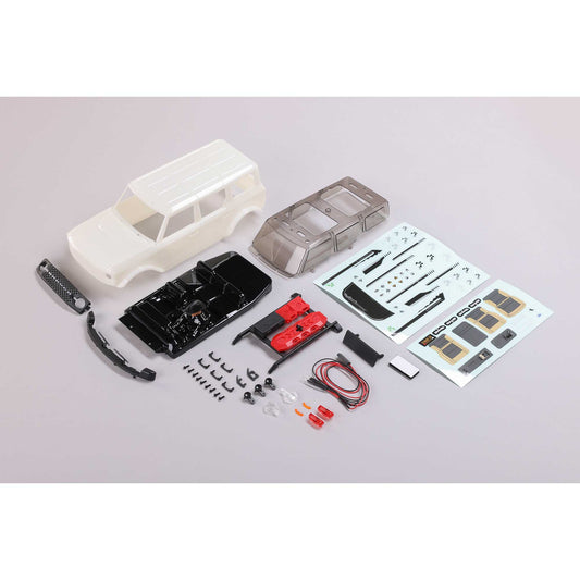 Axial 200009 SCX24 Ford Bronco Body (White)