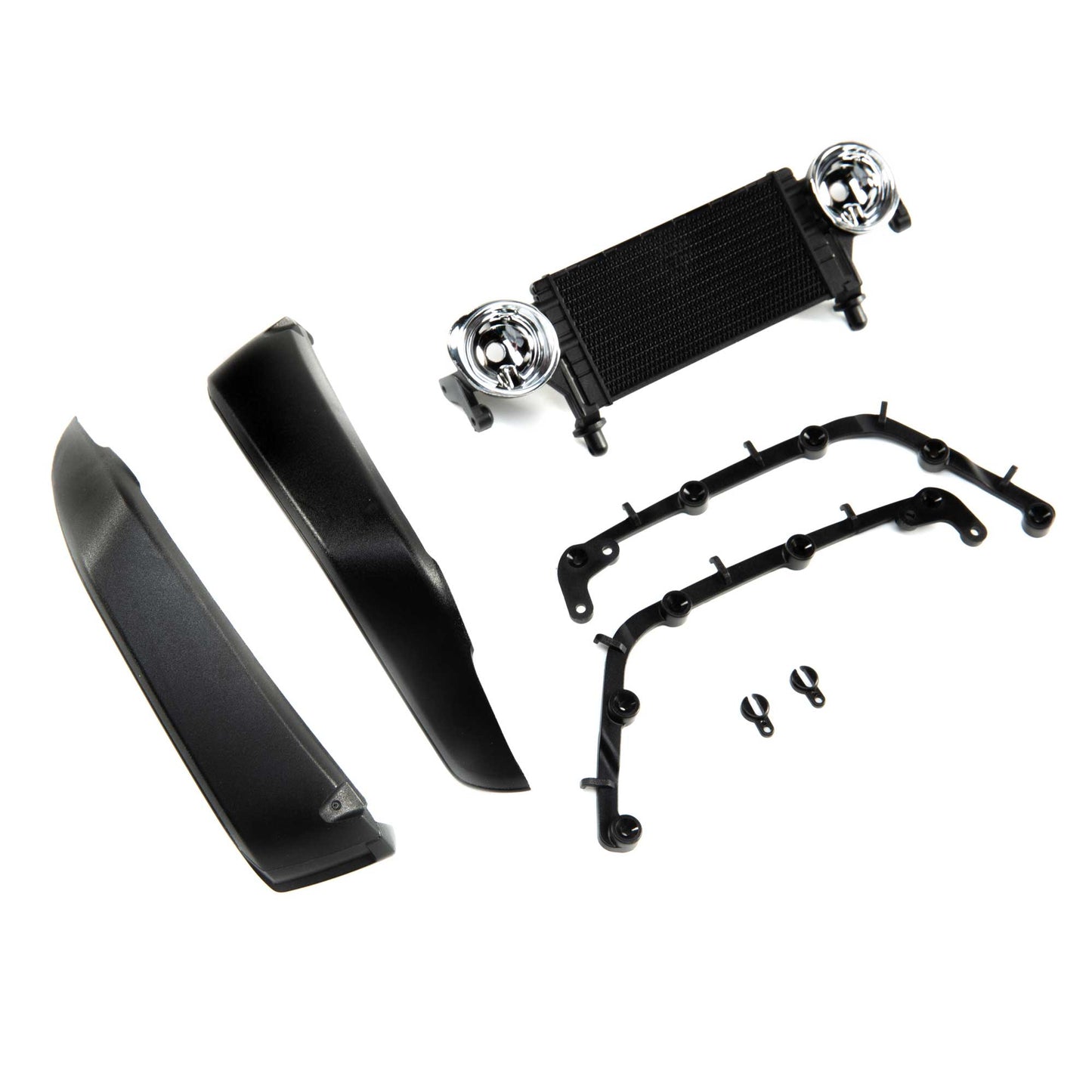 Axial 230020 Radiator & Front Fenders Jeep JLU: SCX10III