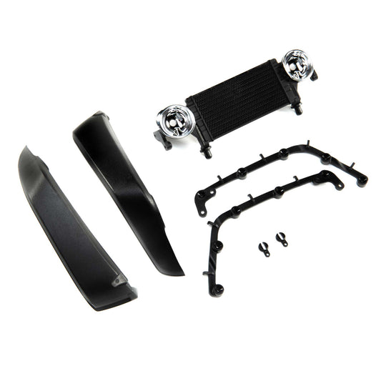 Axial 230020 Radiator & Front Fenders Jeep JLU: SCX10III