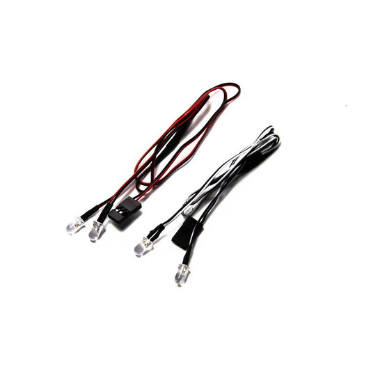 Axial 230031 LED Light Set, White/Red: SCX10 III