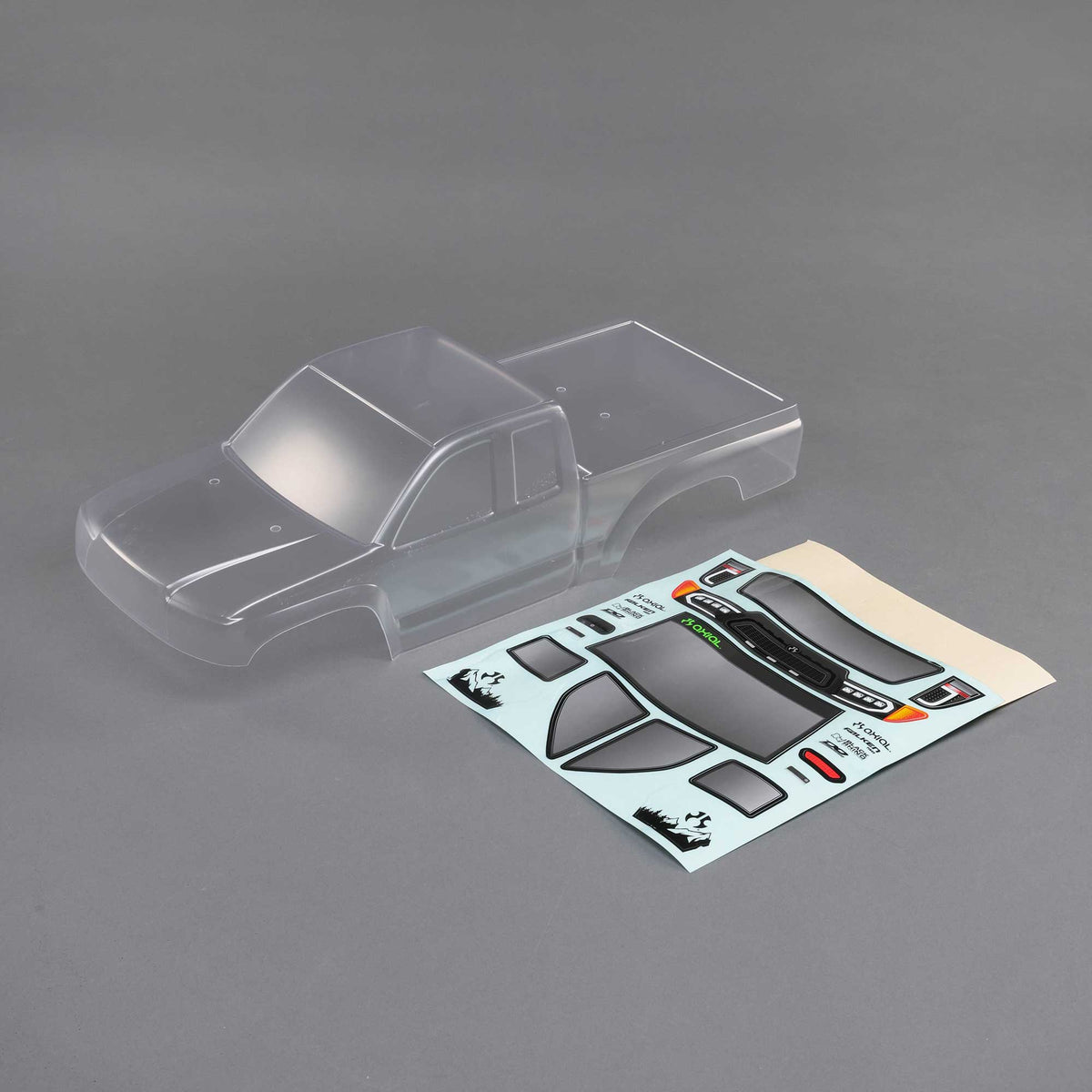 Axial 230046 Base Camp Body Set w/ Mask, Clear