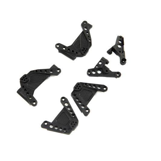 Axial 231017 SCX10 III Shock Towers & Panhard Mount Set