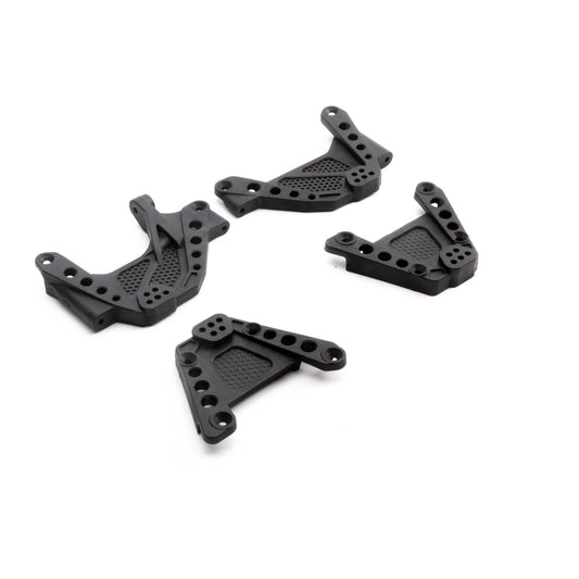 Axial 251001 SCX6: Shock Tower Set, FR/RR