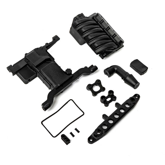 Axial 251005 SCX6 Front Servo Mount w/Engine Cover & Seals