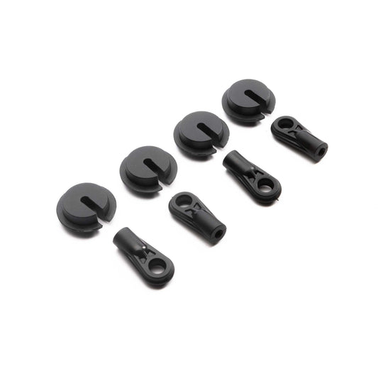 Axial 253004 SCX6 Shock End & Spring Cup (4)