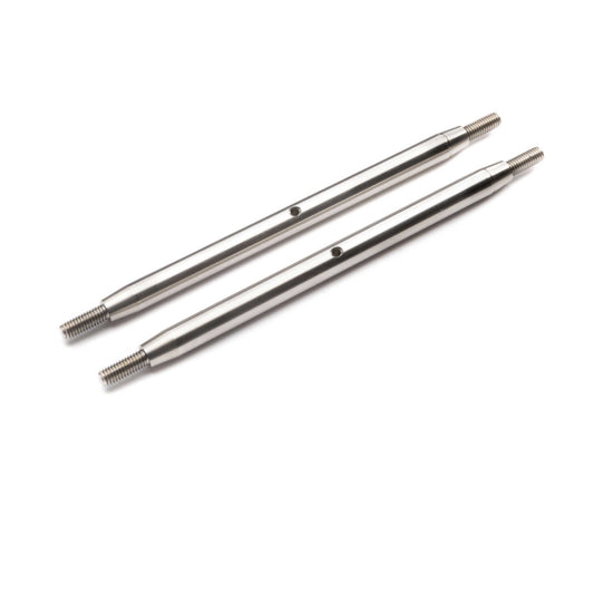 Axial 254004 SCX6 6x176mm Stainless Steel Turnbuckle (2)