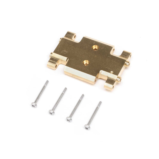 Axial 301002 AX24 Brass Chassis Skid Plate (19.5g)
