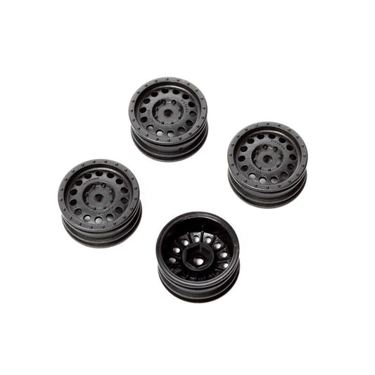 Axial 40000 SCX24 Method MR307 Hole 1.0" Mini Crawler Wheels (4)