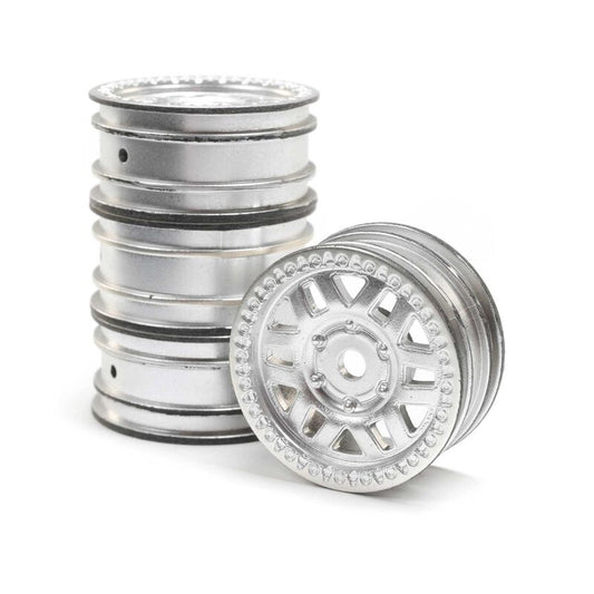 Axial 40005 1.0 KMC Machete Wheels, Satin (4): SCX24