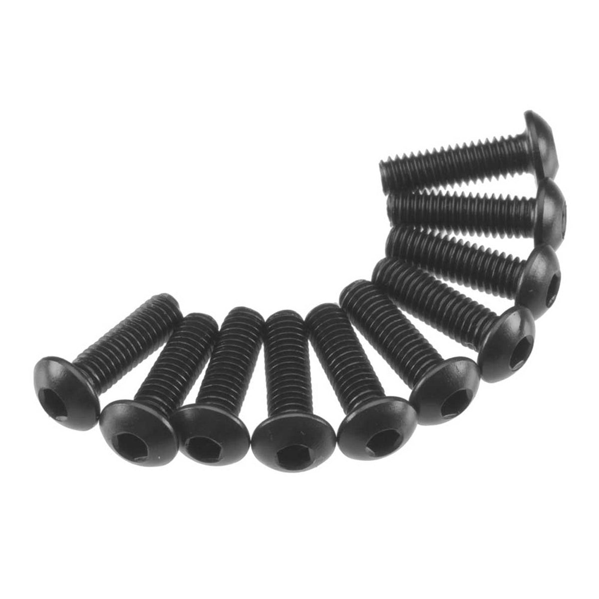 Axial 115 3x10mm Button Head Screw (Black) (10)