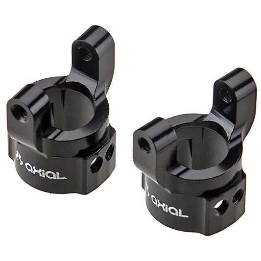 Axial 30495 Aluminum C Hub Carrier (Black) (2)