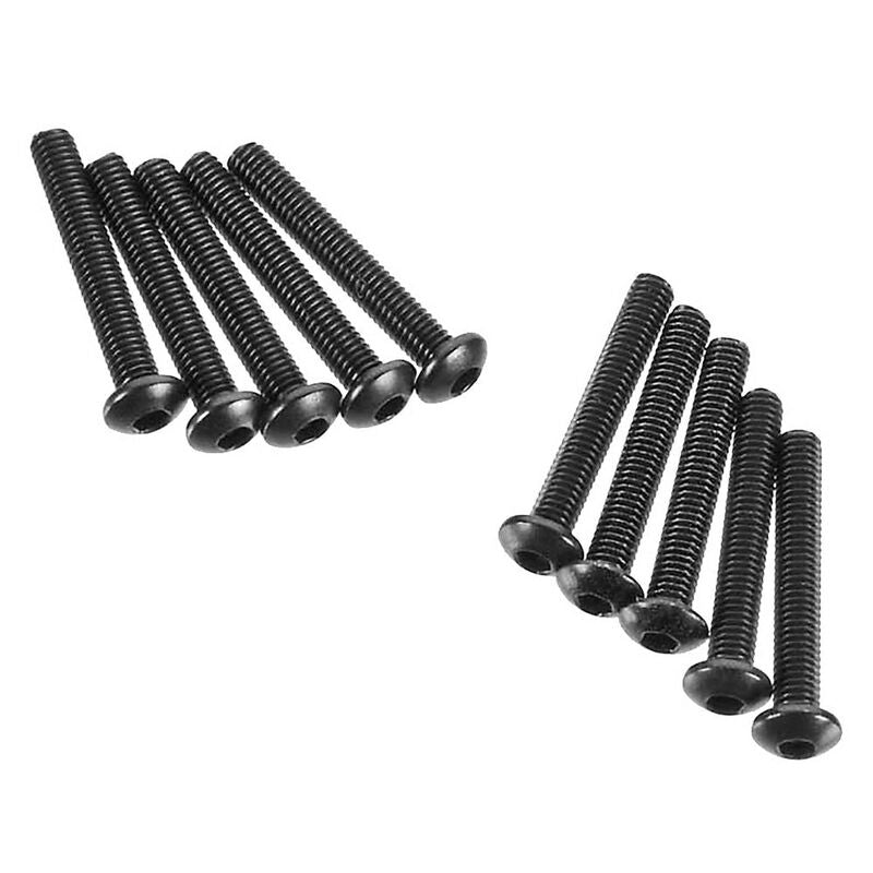 Axial C1181 3x20mm Button Head Screw (Black) (10)
