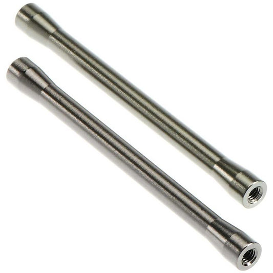 Axial 31486 Threaded Aluminum Link 7.5x85.5mm, Gray (2)