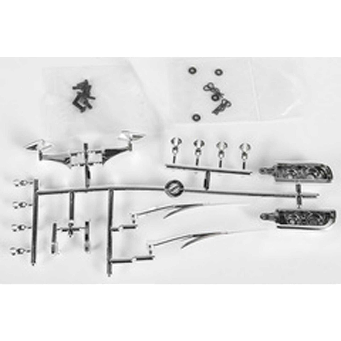 Axial 31556 1967 Chevrolet C10 Body Details, Chrome: SCX10