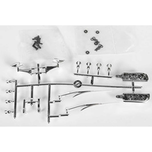 Axial 31556 1967 Chevrolet C10 Body Details, Chrome: SCX10