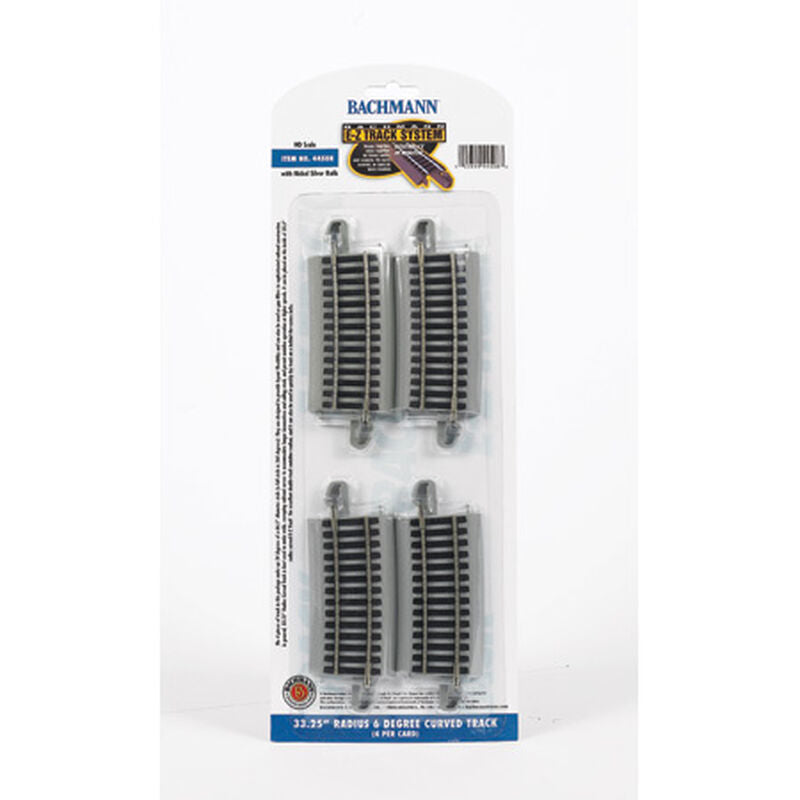 Bachmann 44508 HO NS EZ 33-1/4 Radius Curve 6-Degree