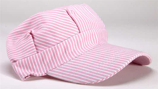 Brooklyn Peddler 00060 Engineer Cap, Adult/ Pink with Adjustable Strap