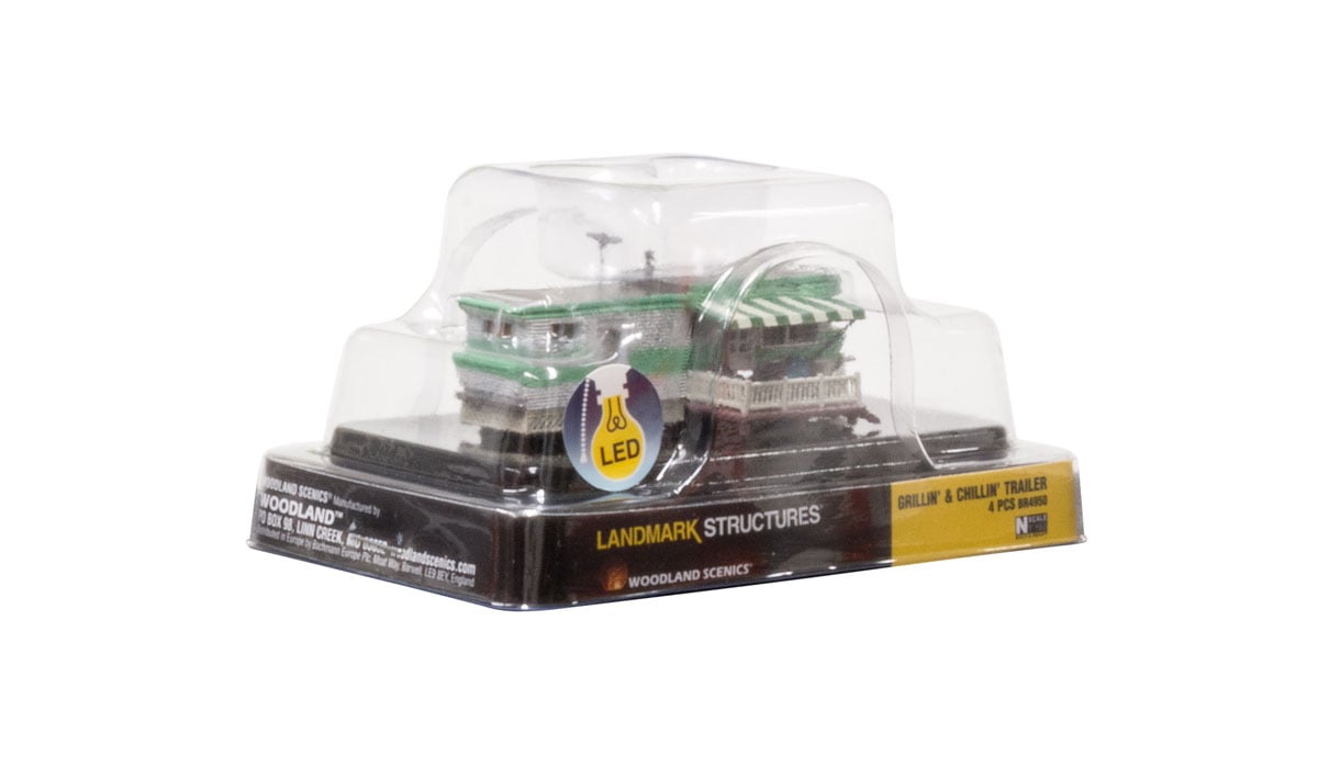 Woodland Scenics BR4950 4950 Grillin' & Chillin' Trailer - N Scale