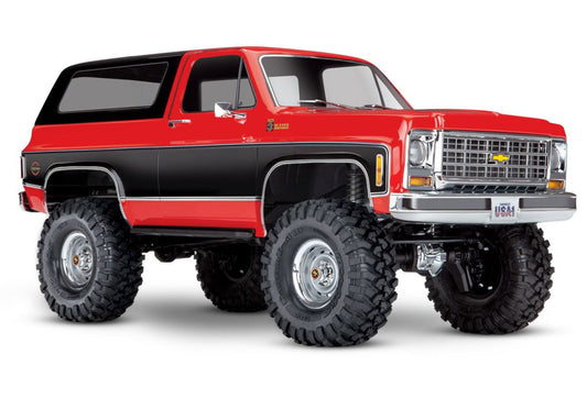 Traxxas 82276-4-RED TRX-4 1979 Chevrolet Blazer Clipless