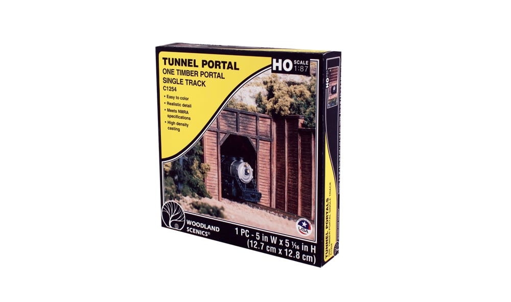Woodland Scenics C1254 Timber Single Portal - HO Scale
