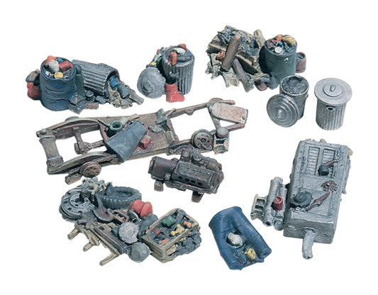Woodland Scenics D205 Assorted Junk Piles HO Scale Kit