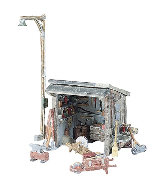 Woodland Scenics D216 Tool Shed HO Scale Kit