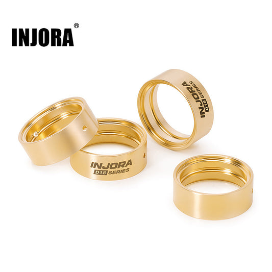 Injora W7003-18 Brass Inner Clamp Rings for Injora 0.7" D18 Wheels