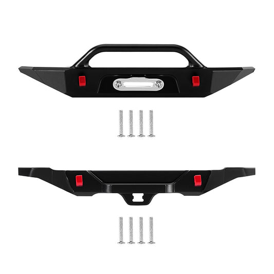 Injora SCX30-15FR Aluminum Front and Rear Bumpers for 1/30 SCX30 Bronco