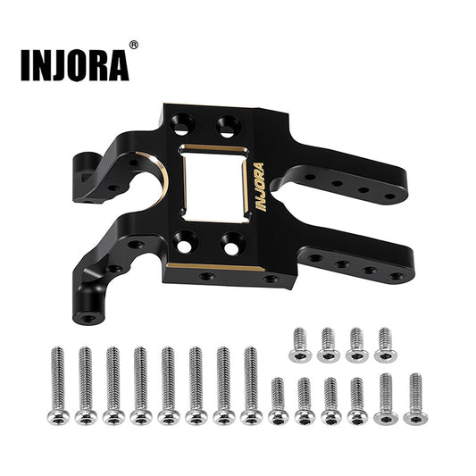 Injora ASC18-33 Black Brass Skid Plate for 1/18 Redcat Ascent-18 APEX