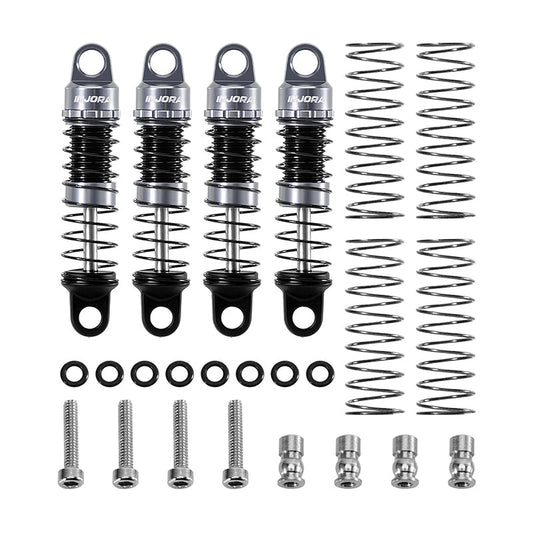 Injora SCX30-08TI 26mm Aluminum Oil Shocks for 1/30 Axial SCX30 - Titanium