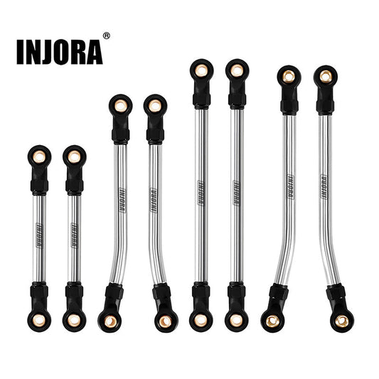 Injora ASC18-11 Stainless Steel High Clearance Links for 1/18 Redcat Ascent-18 - Chassis Links