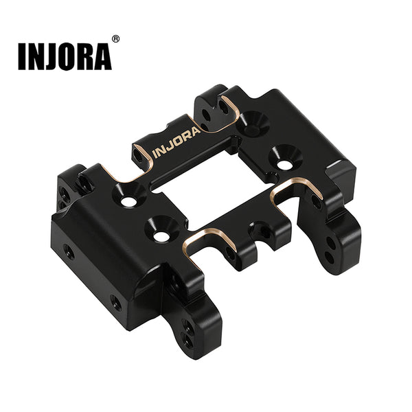 Injora ASC32-03BK Black Brass Skid Plate