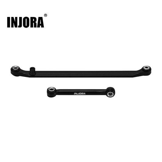 Injora ASC32-05BK Black Coating Brass Steering Links for Redcat Ascent-32